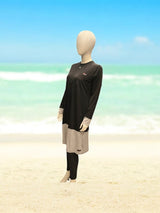 Women’s 3-Piece Modest Swimwear Set – UPF 50+ Sun Protection