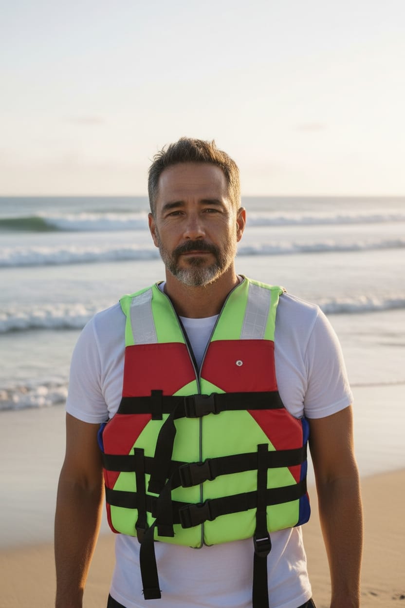 Eryue Adult Lifesaving Life Ja et Buoyancy Aid Boating Sur g Work Vest Clothing Swimming Marine Life Ja ETS Safe Sur al Suit Outdoor Water Sport Swimming Drifting Fishing