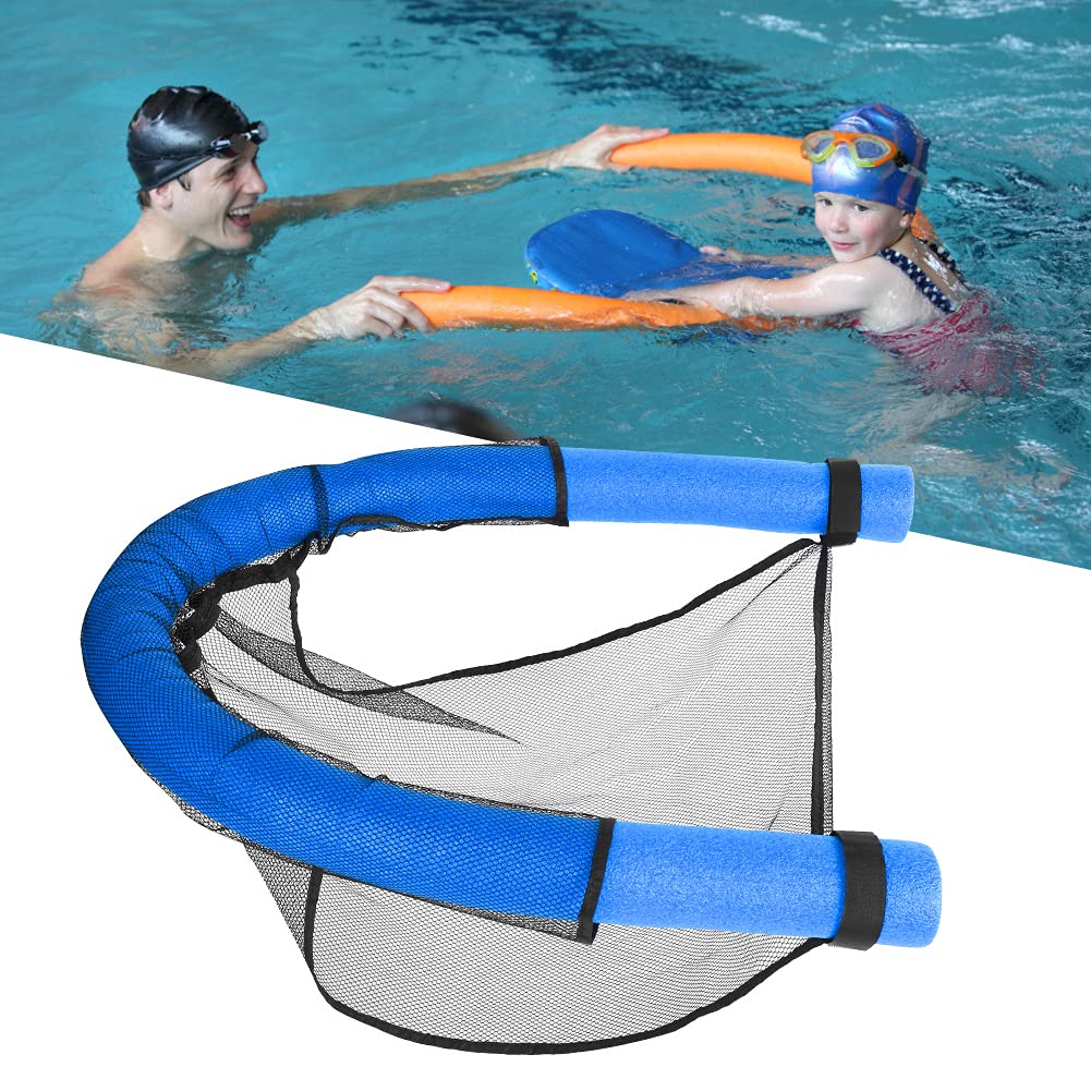 Flexible Floating Chair Net, Floating Pool Mesh Chair Net, Floating Seat Net, Water Sports for Swimming Seat(Blue)
