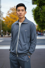 Women’s Mock Collar Long Sleeve Reversible Bomber Jacket