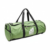 didas duffel bag in green and black