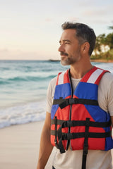 Eryue Adult Lifesaving Life Ja et Buoyancy Aid Boating Sur g Work Vest Clothing Swimming Marine Life Ja ETS Safe Sur al Suit Outdoor Water Sport Swimming Drifting Fishing